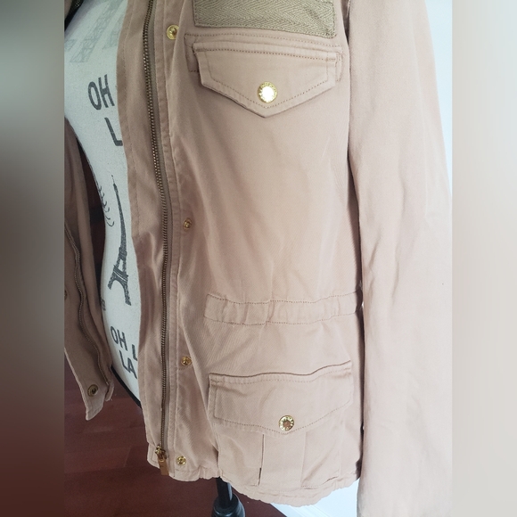 Guess Tan Utility Jacket| Size M - Picture 6 of 11
